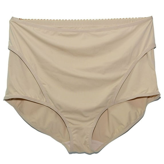SWSMCLT Women's Tummy Control Shapewear Panties Underwear Body Shaper Girdle High Waisted Waist Cincher Belly Slimming Shaping Briefs Apricot 14
