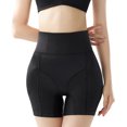 thumbnail image 1 of SWSMCLT Women's Tummy Control Shapewear Shorts Padded Body Shaper Shorts Underwear Waist Slimming Back Smoothing Firm Control Butt Lifter Panties High Waisted Hip Enhancer Black XX-Large, 1 of 5