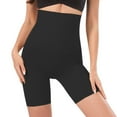 thumbnail image 1 of SWSMCLT Women's Tummy Control Shapewear Shorts Tight Thin Shaper Shorts High Waisted Shaper Firm Spandex Postpartum Black Small, 1 of 1