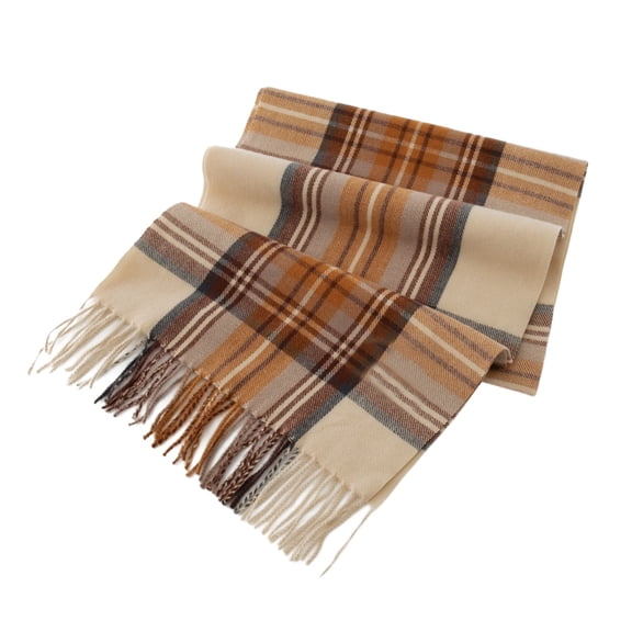 SWSMCLT Women's Winter Scarf Christmas Scarves Fall Warm Soft Cozy Brushed Spring Fashion Classic Winter Scarf Style3 One Size