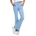 thumbnail image 1 of SWSMCLT Women's Yoga Jeans High Waisted Bootcut Denim Pant Pants Denim Elastic Waist Hiking Workout Stretch Light Blue Medium, 1 of 1