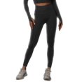 thumbnail image 1 of SWSMCLT Women's Yoga Leggings Jogger Leggings Soft Summer Slim Fit Hiking Spandex Workout Seamless Black Large, 1 of 5