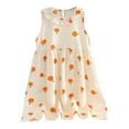 thumbnail image 1 of SWSTBBY Girls Dresses,Summer Dresses for Kids,Summer Toddler Baby Girls Sleeveless Dress Graphic Print Flying Sleeve Dress, 1 of 5
