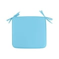 thumbnail image 1 of SWSUSN 15.7 Inches Square Stool Cushions with Ties for Bar Stool, Breathable Square Chair Pads Seat Cushions with Non-Slip Bottom - One Pad Only, 1 of 6