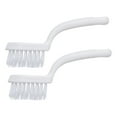 thumbnail image 1 of SWSUSN 2 Pcs Grout Cleaner Brushes, V Shape Stiff Bristle Crevice Cleaning Brush Shower Scrub Tool for Tile Floors, Tracks, Door Slot, Bathroom, Kitchen, Windows, 1 of 8