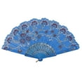 thumbnail image 1 of SWSUSN Floral Folding Hand Fans for Women Foldable Vintage Fan with Different Flower Patterns Chinese Fan with Bamboo Rib Hand Held Fans for Adults Wedding Party Favors Gifts, 1 of 2