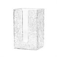thumbnail image 1 of SWSUSN Plastic Wall Mountable Tissue Box Holder Bathroom Perforation-Free Wall-Mounted Tissue Storage Box, Medium, Clear, 1 of 8
