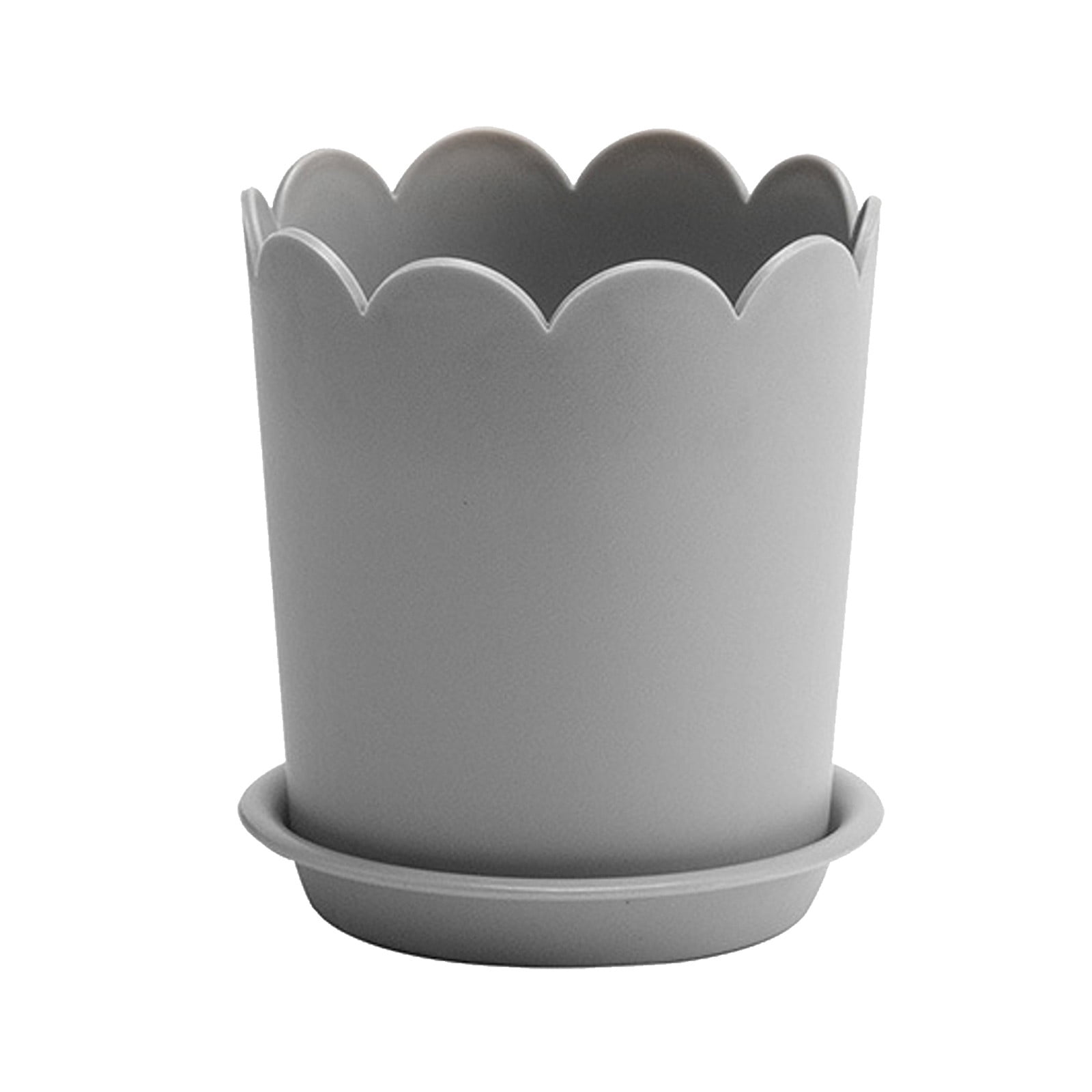 SWSUSN Thickened Plastic Planter In Style Resin Pot For Home Gardening