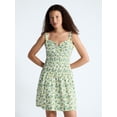 thumbnail image 1 of Free Assembly Women's Tiered Smocked Mini Dress, XS-XXL, 1 of 6