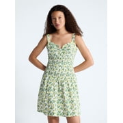 Women's Tiered Smocked Mini Dress, XS-XXL