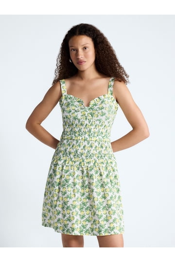 walmart short dresses Time and Tru Women's and Women's Plus Sleeveless Tiered Mini Dress, Sizes Xs-4x, Size: Medium, Blue