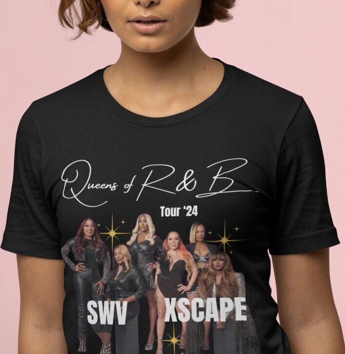 SWV, Xscape Queens of RB, 2024 Concert Tshirt, Queen Tshirt Unisex