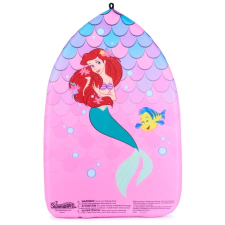 SwimWays Disney The Little Mermaid Princess Ariel Kickboard, for Kids Ages 5 & up