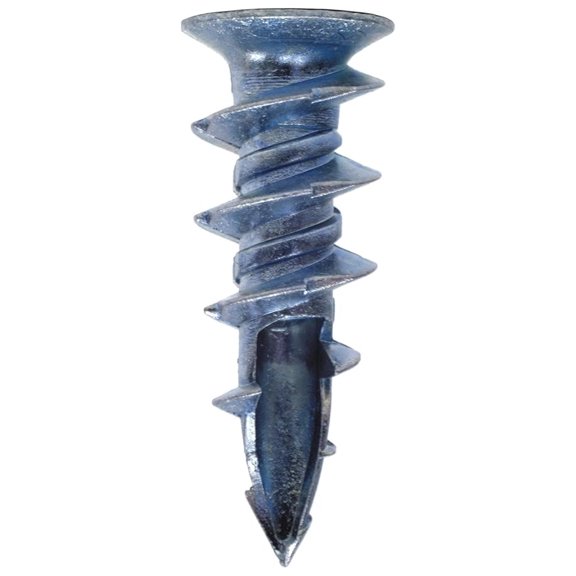 SWZ08LS-R100 Sure Wall Die-Cast Zinc Drywall Anchor for #8 x 1-1/4 in. Screw w/Screws (100-Qty)