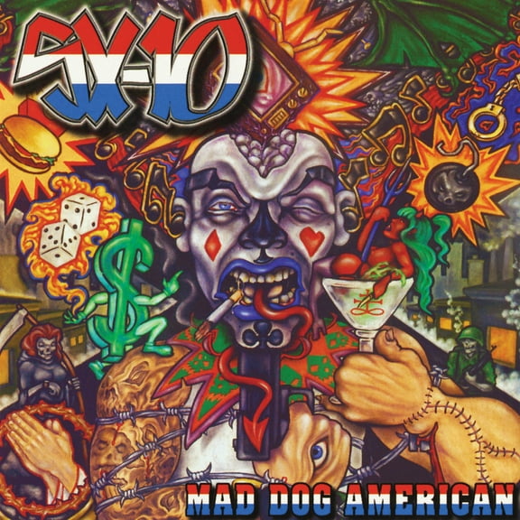 SX-10 - Mad Dog American - Red/blue Splatter - Music & Performance - Vinyl