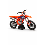 SX Supercross 110 Scale Aaron Plessinger #7 KTM 450SX-F Die-Cast Dirt Bike with Display Stand