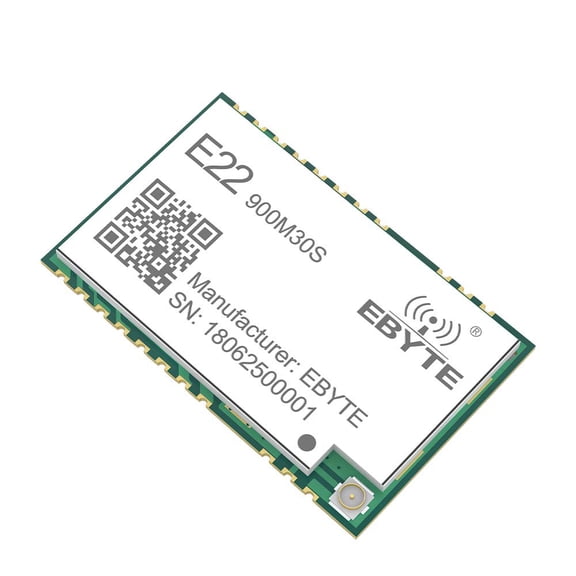 SX1262 30dBm 915MHz TCXO SMD E22-900M30S Wireless Transmitter Receiver Stamp Hole IPEX Antenna SPI Long Range rf Module