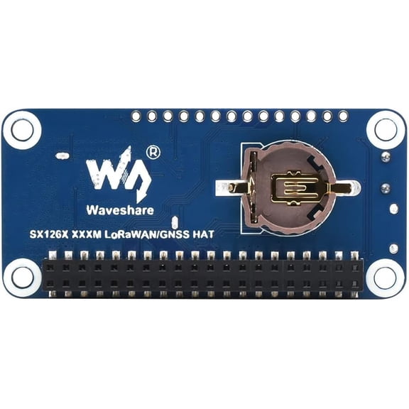 SX1262 LoRaWAN Node Module Expansion Board, Compatible with 5/4B/3B/Zero/Zero W/Zero 2W/Pico/Pico W/Pico WH, with Magnetic CB Antenna-868/915M, with GNSS Function