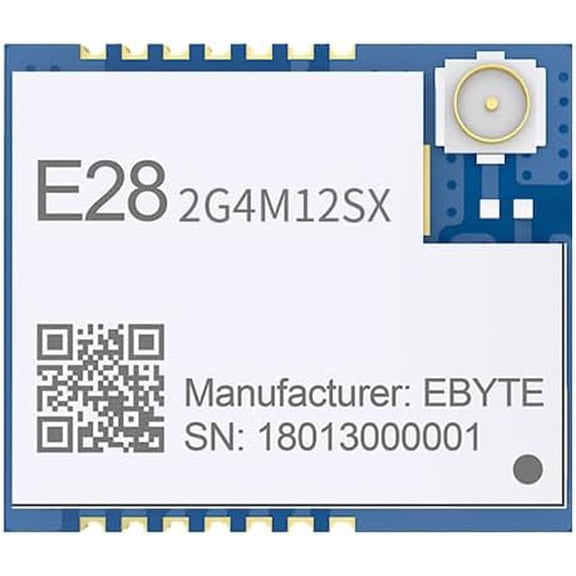 SX1281 Lora Wireless Module SMD E28-2G4M12SX 12dbm 3KM Ranging BLE GFSK FLRC Lora High Speed IPEX Antenna for Smart Home Smart Farm