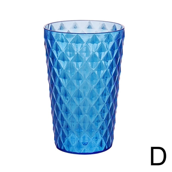SXCRFKXH Coloured Tumblers Plastic Adults Water Juice Drinking Cup Reusable Picnic Party