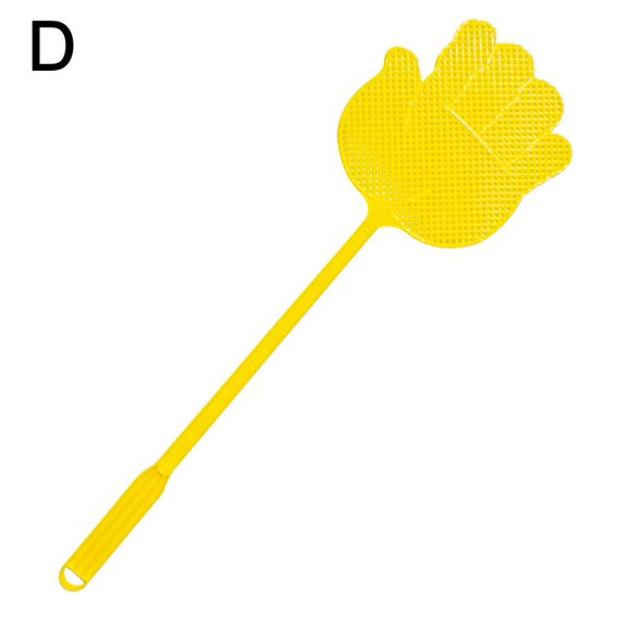 SXCRFKXH Fly Swatter,Plastic Fly Swatters Heavy Duty,Long Handle Fly Swat Shatter Bulk,Multi-Functional Flyswatter Long Hand Flyswatter Fly Swatters for Home Indooroutdoor Classroom