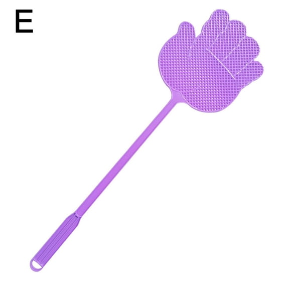 SXCRFKXH Fly Swatter,Plastic Fly Swatters Heavy Duty,Long Handle Fly Swat Shatter Bulk,Multi-Functional Flyswatter Long Hand Flyswatter Fly Swatters for Home Indooroutdoor Classroom