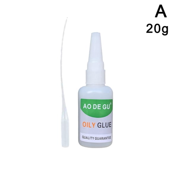 SXCRFKXH Welding High-Strength Oily Glue,Universal Repair Glue,Strong Glue with Precise Nozzle,Ceramic Repair Glue Metal Glue,Strong Glue for Plastic/Leather/Model/Rubber/Shoes