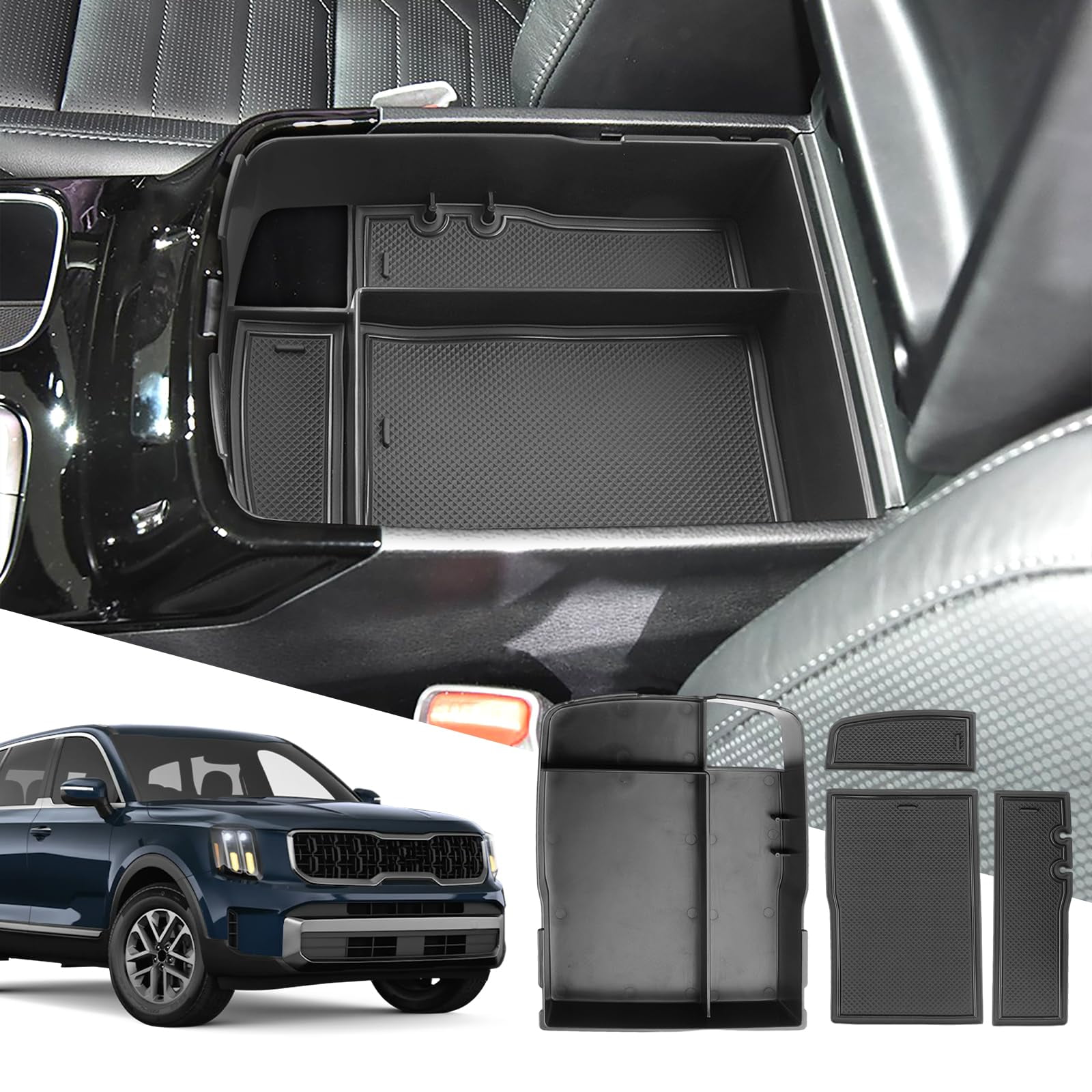 SXCY Fit for 20202023 STF9 2024 Kia Telluride Center Organizer Tray