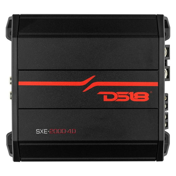 SXE 4-Channel Class D Amplifier 4 x 100 Watts Rms @ 4-ohm