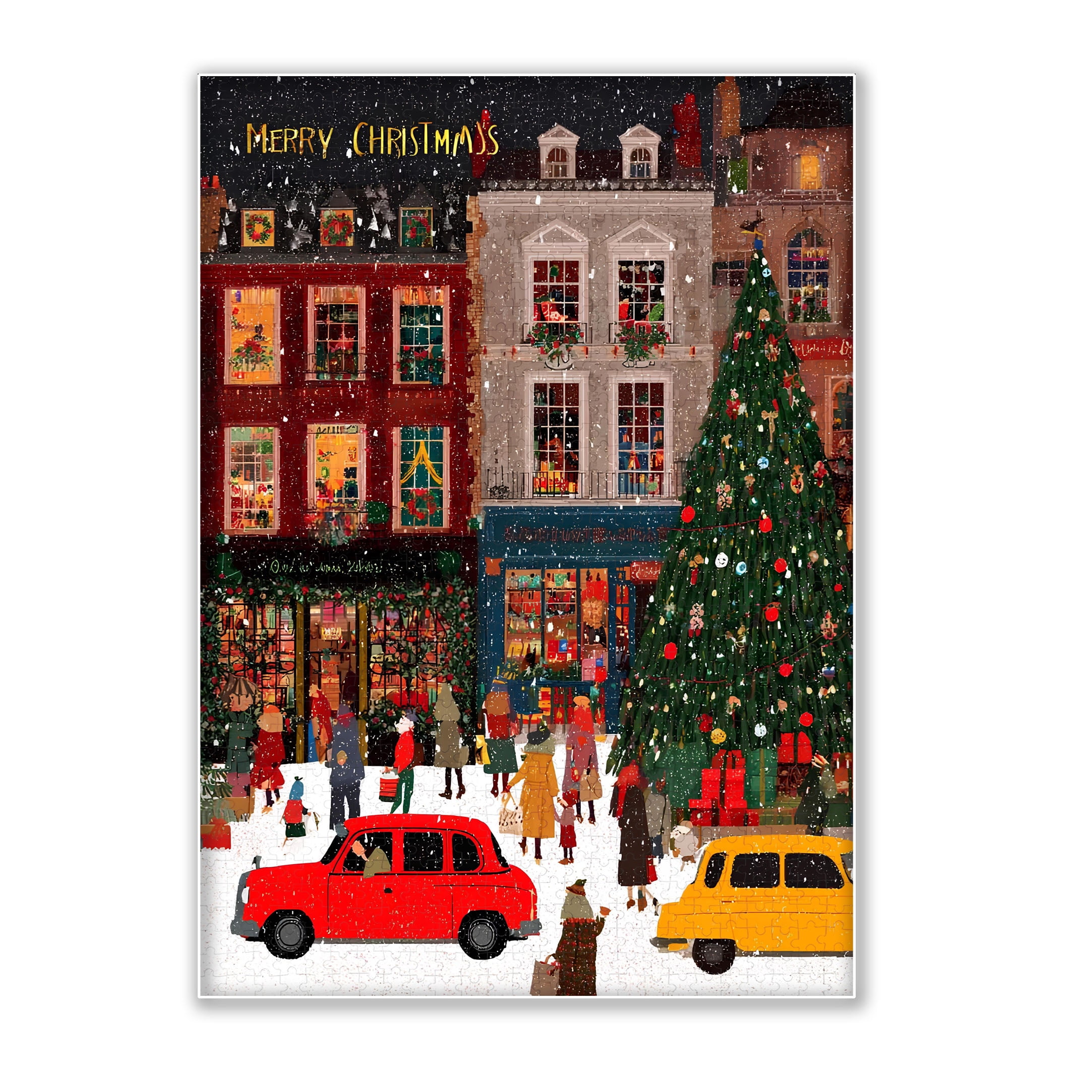 Brain Tree Games Puzzle 1000 Pezzi Per Adulti "Seamless" - Dimensioni 69x49 Cm Con Poster E Vaschette Inclusive - 2