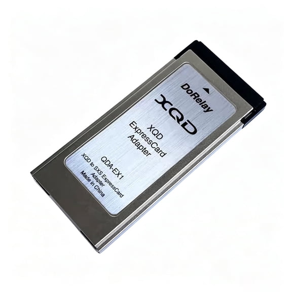 SXS Card Adapter for Sony SXS-1 EX1R EX280 XQD Card into SXS Memory Card Adaptor for Sony XDCAM Cameras