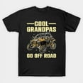thumbnail image 1 of SXS UTV Cool Grandpas Go Offroad Powersports Gifts Design, H6542 Unisex T-Shirt, Up to 5XL Available, 1 of 2