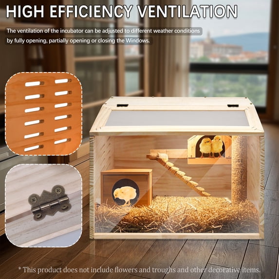 SXTSXT Chick brooder, chicken coop,chick brooder with heater, brooder ...