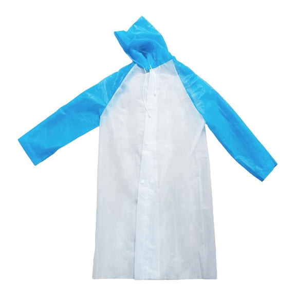 SXcggal Children Summer Outdoor Raincoat Rain Pants Suit Solid Color Print Hoodie Tops Lightweight Comfortable Casual Children Raincoat