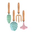 thumbnail image 1 of SXcggal Children's Tool Set Garden Tool Set Dredging Shovel Turning Rake Flowers Three Fingers Fork Leaves Petal Cartoon Tool Set, 1 of 9