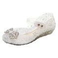 thumbnail image 1 of SXcggal Girls Sandals Fashion New Pattern Bow Decoration Soft Sole Comfortable Hook Loop Casual Shoes Beautiful Leisure Girl's Sandals, 1 of 4
