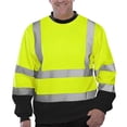 thumbnail image 1 of SXcggal High Visibility Sweatshirt For Men Pullover Hi Vis Hoodie Pullover Sweatshirt Reflective Long Sleeve Sweatshirt Tops, 1 of 4