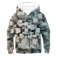 thumbnail image 1 of SXcggal Hoodie Boy Teen Cartoon Print Tops Sweatshirts Kids Pullover 3D With Pocket Girl Boys Tops Toddler Hoodie Leisure Fashionable Handsome Tops, 1 of 2