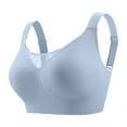 thumbnail image 1 of SXcggal Non Wired Bra Women's Padded Full Cup Bra Without Underwire With Padding Seamless Bustier Bralette Breathable Soft Sexy Cozy Breathable Women's Underwear, 1 of 5