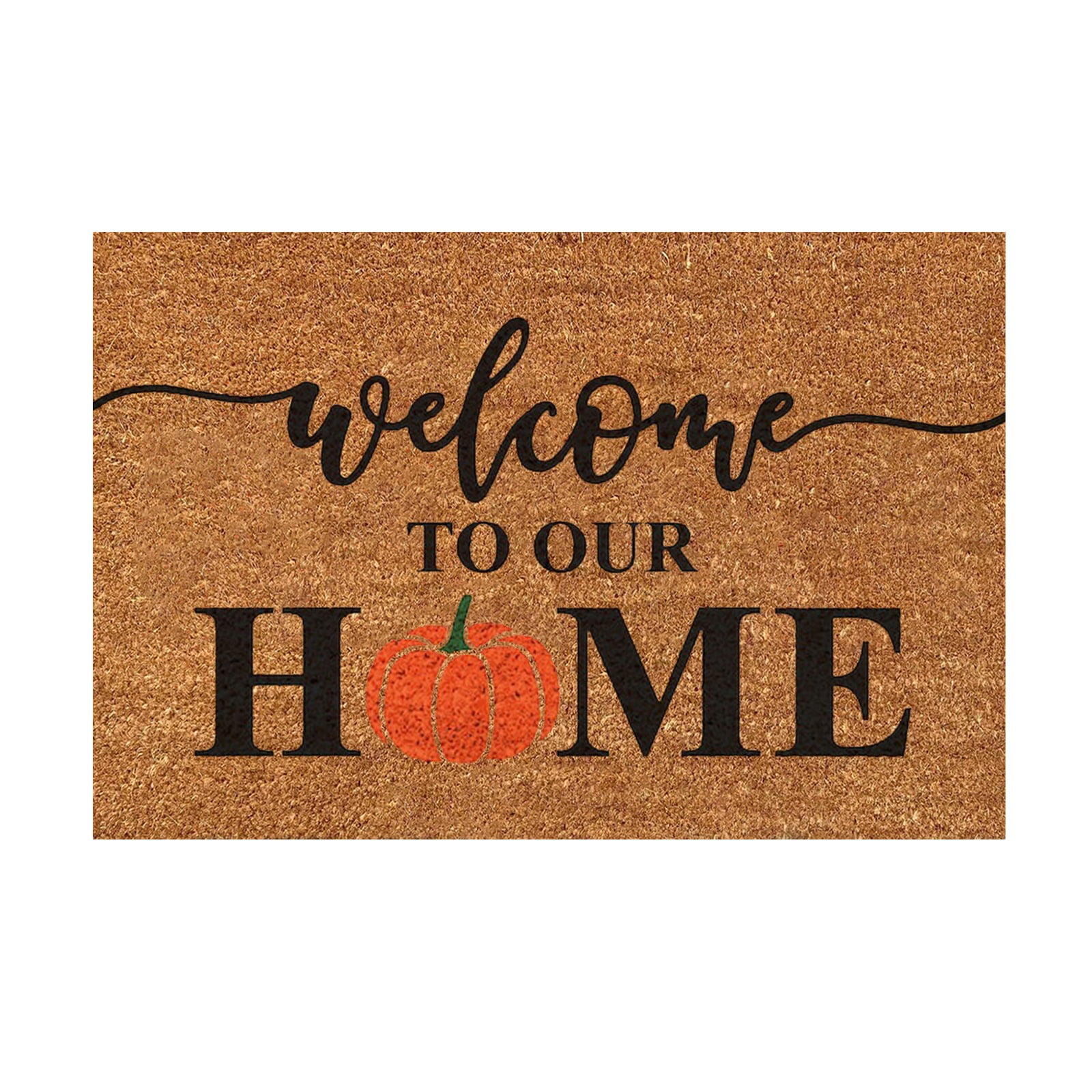 SXcggal Personalized Alphabet Doormat For Guests At Your