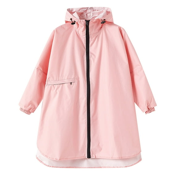 SXcggal Raincoat Toddler Wear Rain For Boy Kids Girls Cartoon Children 3D Ponchos Jacket Boys Coat&jacket Hooded Rainwear Fashionable Comfortable Casual Kids Raincoat