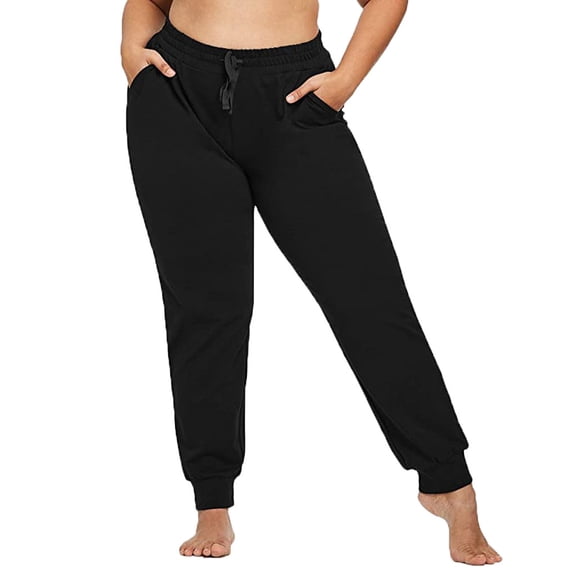 SXcggal Sport Yoga Women Leggings Womens Solid Activewear Jogger Track Sweatpants Comfortable Sporty Casual Women's Sweatpants
