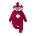 thumbnail image 1 of SXcggal Toddler Boys Girls Autumn Winter Long Sleeve Cloud Cartoon Bears Jumpsuit Romper Cute Fashionable Comfortable Coveralls, 1 of 4