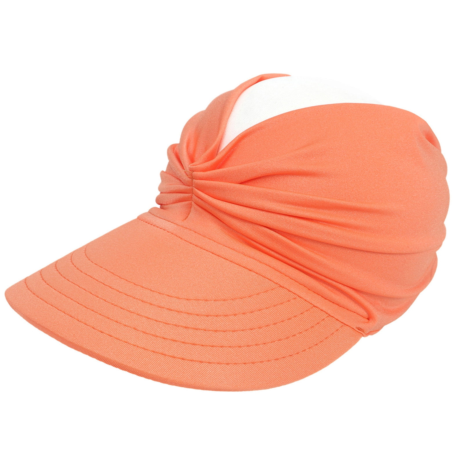 SXcggal Toddler Girl Visor Wide Hat Summer Face Outdoor Beach Shade