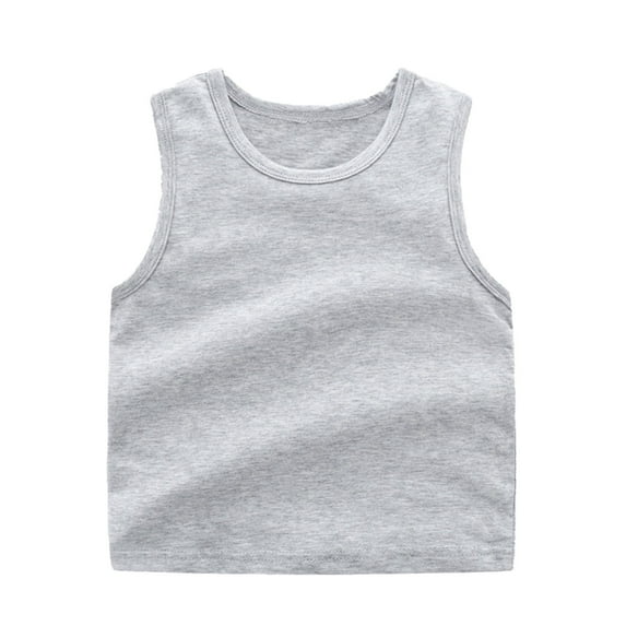 SXcggal Toddler Kids Girls Dance Tank Top Racerback Crop Tank Top Soild Sleeveless Sports Dance Top Ballet Gymnastics Dancewear Fashionable Casual Breathable Girls'Tops