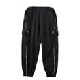 thumbnail image 1 of SXcggal Tollder Boys Girls Fashion Waist Flare Pants Casual Long Pants Jeans Cargo Pants Trousers Fashionable Leisure Girls Cargo pants, 1 of 8