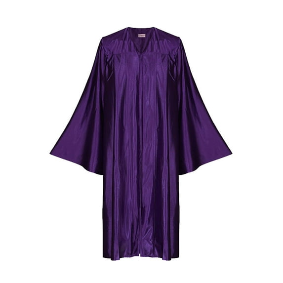 SXcggal Unisex Graduation Gown 2025 For Adult Size Solid Color Basic Adult Graduation Gown