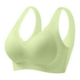 thumbnail image 1 of SXcggal Women's Ice Silk Seamless Cold Feeling Thin Soft Support Breathable Comfortable Bra Fixed Underwear Sexy Cozy Breathable Women's Underwear, 1 of 4