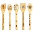 thumbnail image 1 of SXcggal Wooden Spoons Spatula Set Themed Cooking Utensils Non Stick Carve Spoons Burned Cookware Kitchen Gadget Kit Housewarming Gift Chef Present Funny Kitchen Decor, 1 of 8