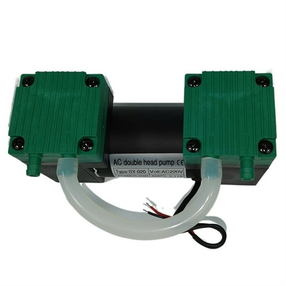 SY-020 Micro Vacuum Pump 12v 24v Electric Pump Silent Small Medical Air Pump Double Heads Diaphragm Pump ,Easy to Operate